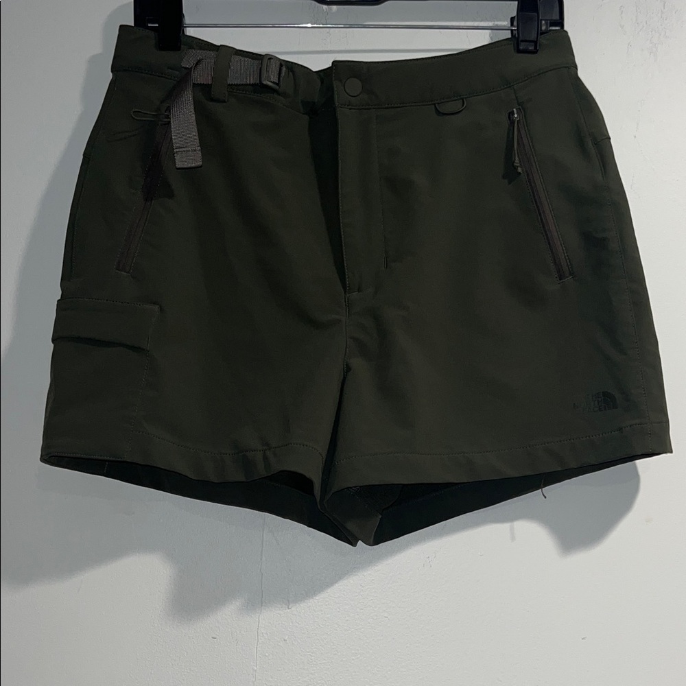 The North Face Women's Olive Green Bridgeway Shorts